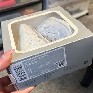 Nike Baby Walker Shoes - Classic White